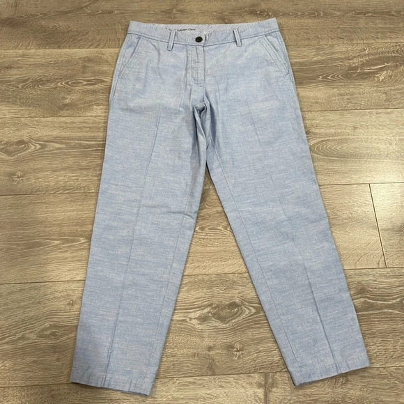 Talbots Relaxed Chinos in Newport Chambray 6P - Picture 9 of 15
